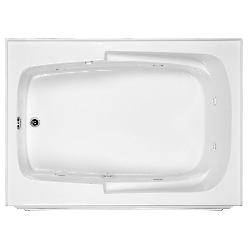 Reliance Whirlpools Reliance 60" x 42" Alcove Whirlpool Bathtub